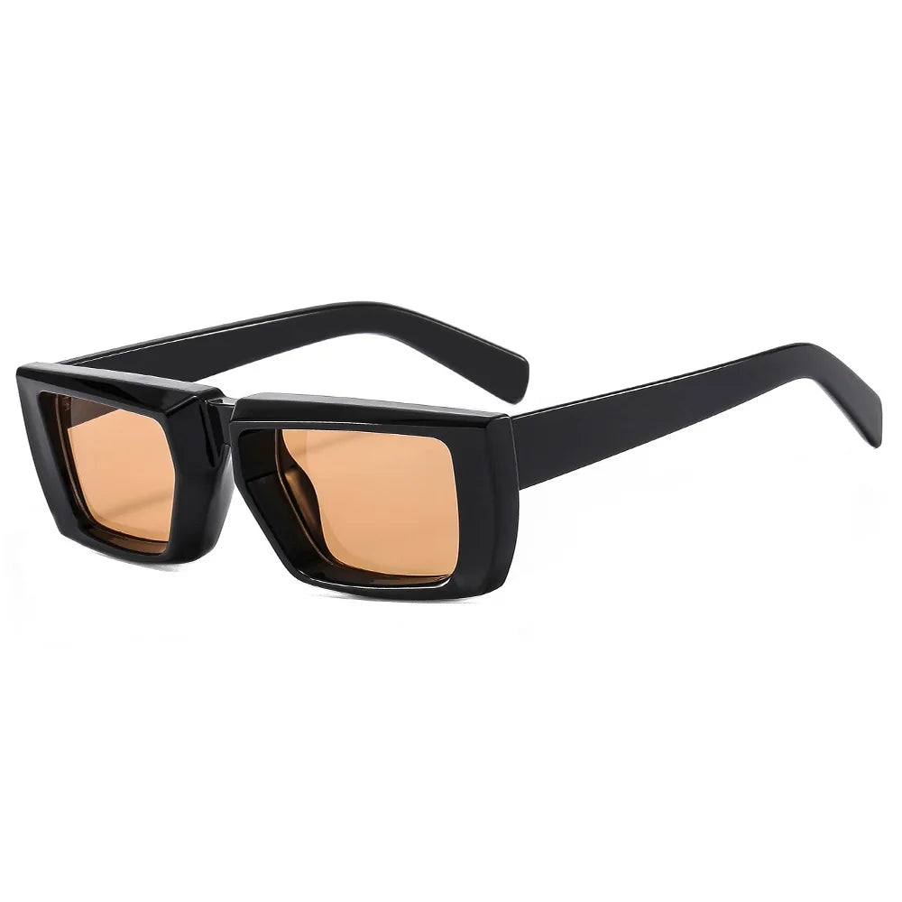 Y2K Sunglasses - Trendy Rectangle Sunglasses, Designer UV400 Shades for Men and Women
