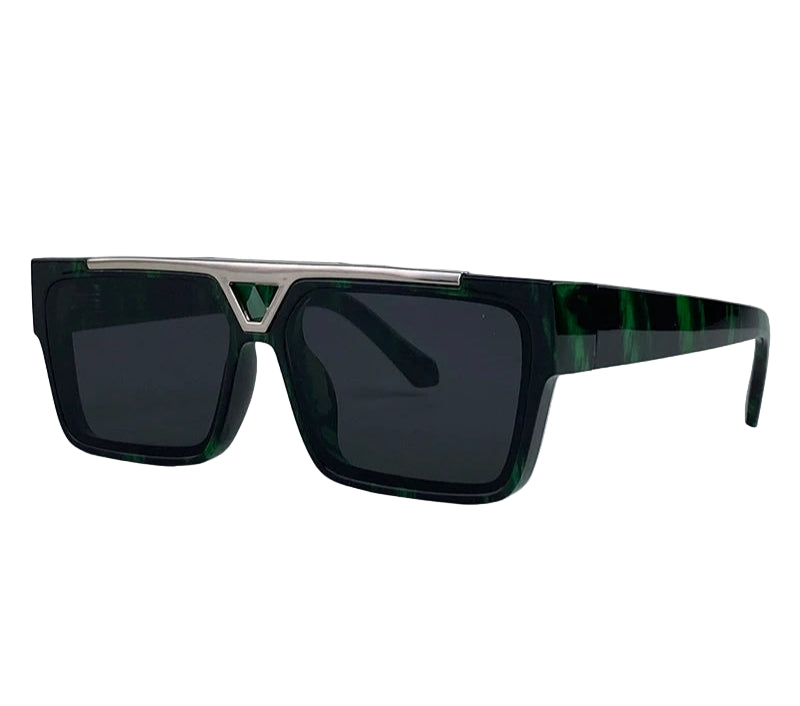 Men’s Luxury Polarized Square Sunglasses – Steampunk UV400 Shades, Big Frame Streetwear Eyewear