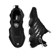 HydroPulse Street Runners – Men’s Breathable Mesh Sneakers, Lightweight TPU Sole Trainers, Casual Running Shoes