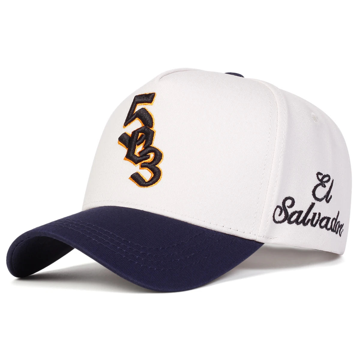 503 El Salvador Baseball Cap – Embroidered Letter Adjustable Hat, Casual Outdoor Streetwear Sunscreen Cap