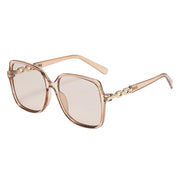 Women’s Oversized Square Gradient Sunglasses – Big Frame Y2K Eyewear, Trendy UV-Proof Shades, Colorful Street Style
