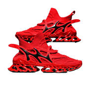 Men’s Flame Sole Sneakers V.2 - Luxury Streetwear Sneakers, Breathable Flyknit Running Shoes