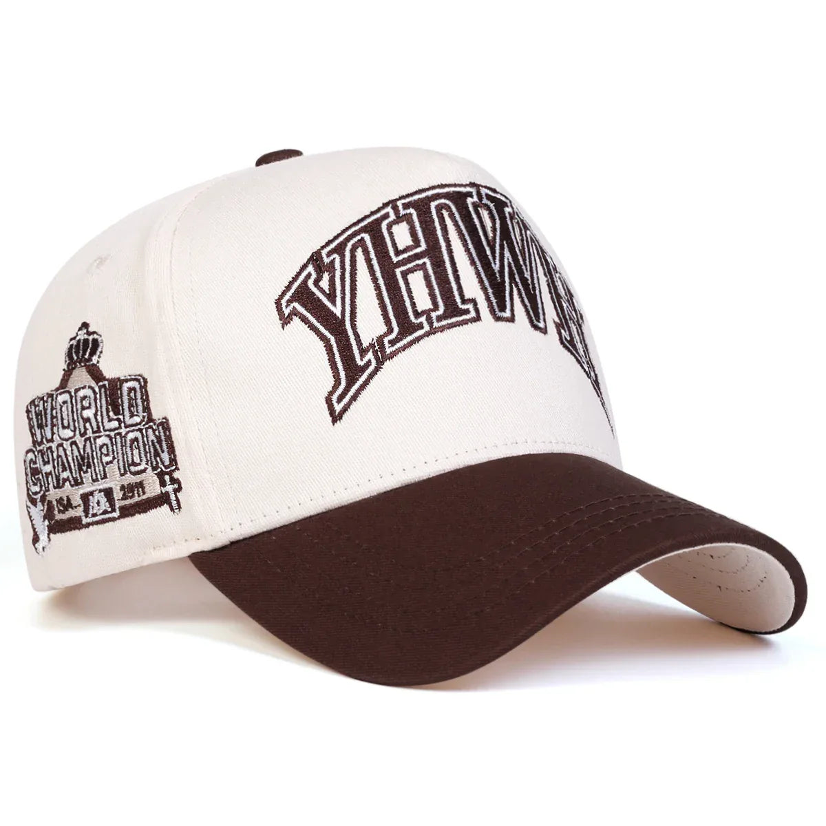 YHWH Embroidered Baseball Cap - Adjustable Polyester Hat for Men & Women, Casual Outdoor Sun Cap - Legendary Branding