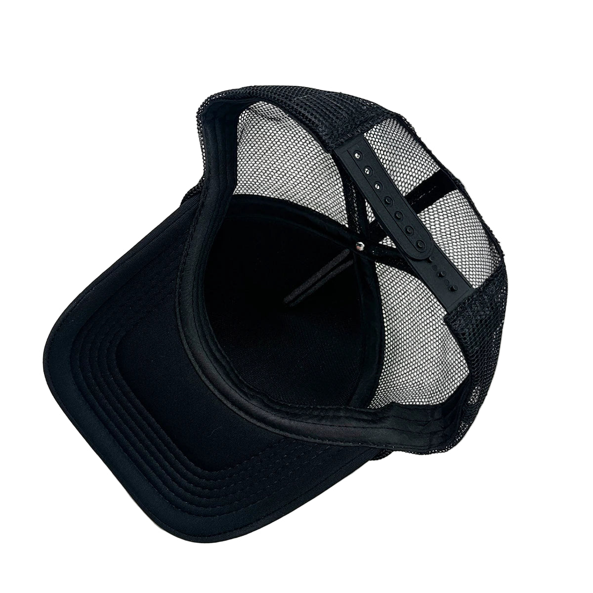 "Blackwork" 3D Letter Trucker Hat - Mesh Baseball Cap, Adjustable Summer trucker Hat