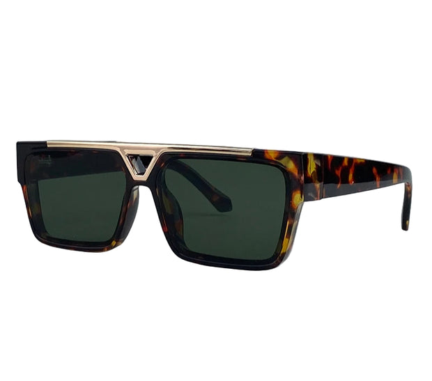 Men’s Luxury Polarized Square Sunglasses – Steampunk UV400 Shades, Big Frame Streetwear Eyewear