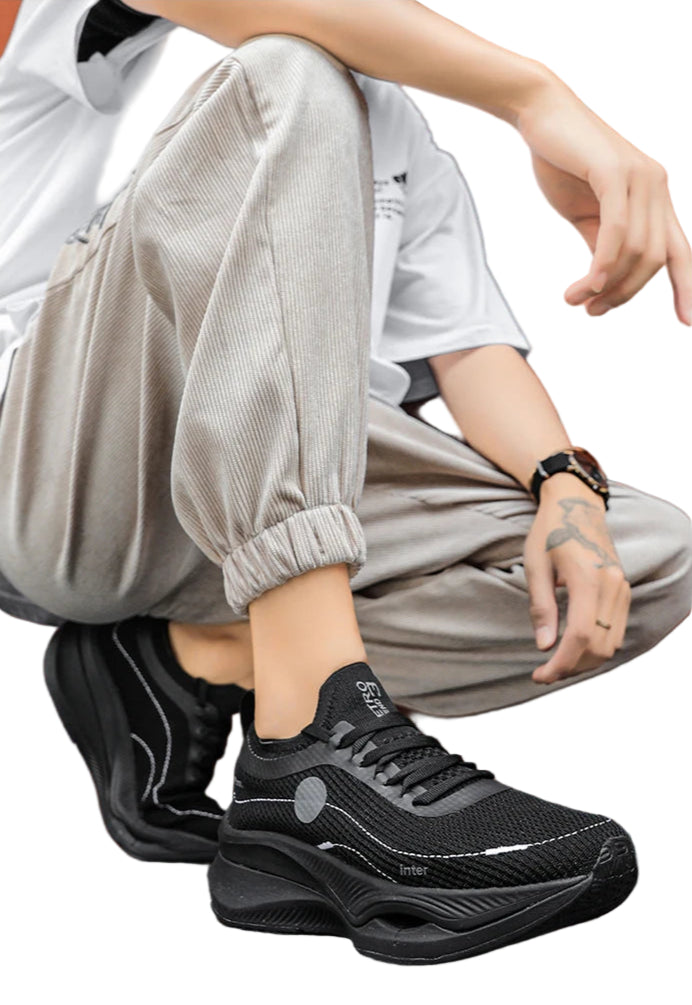 BlazeRunner Vortex - Men’s Breathable Streetwear Sneakers | Lightweight Casual Trainers | Running & Fashion Shoes