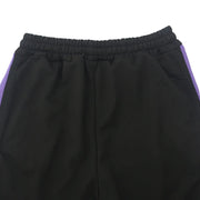 Urban Flare Joggers - Slim-Fit Stacked Pants, Y2K Streetwear Sweatpants with Striped Legs