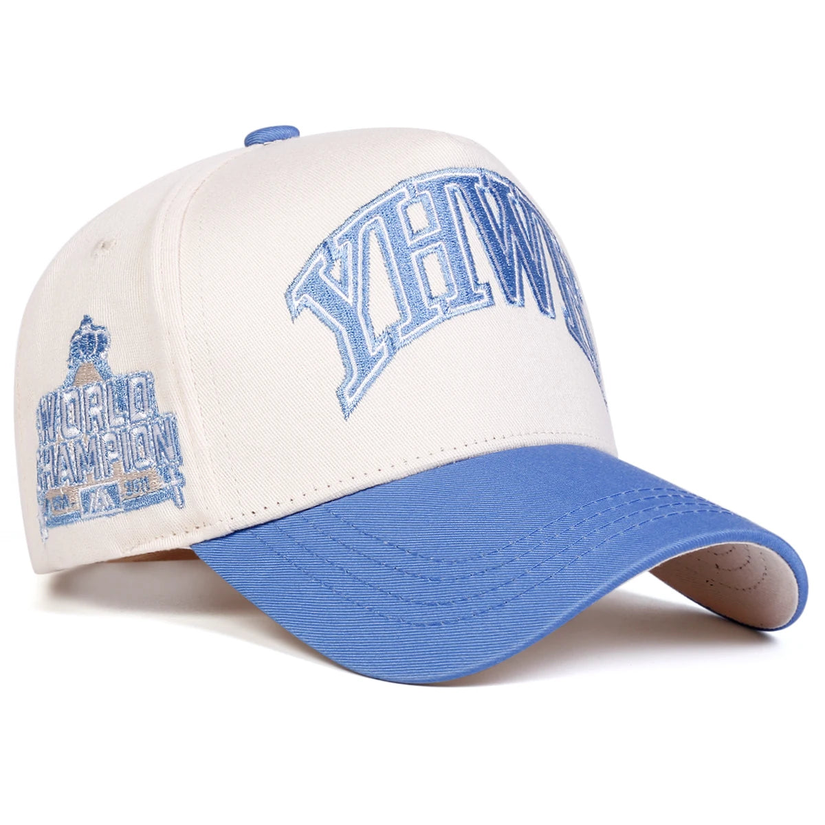 YHWH Embroidered Baseball Cap - Adjustable Polyester Hat for Men & Women, Casual Outdoor Sun Cap