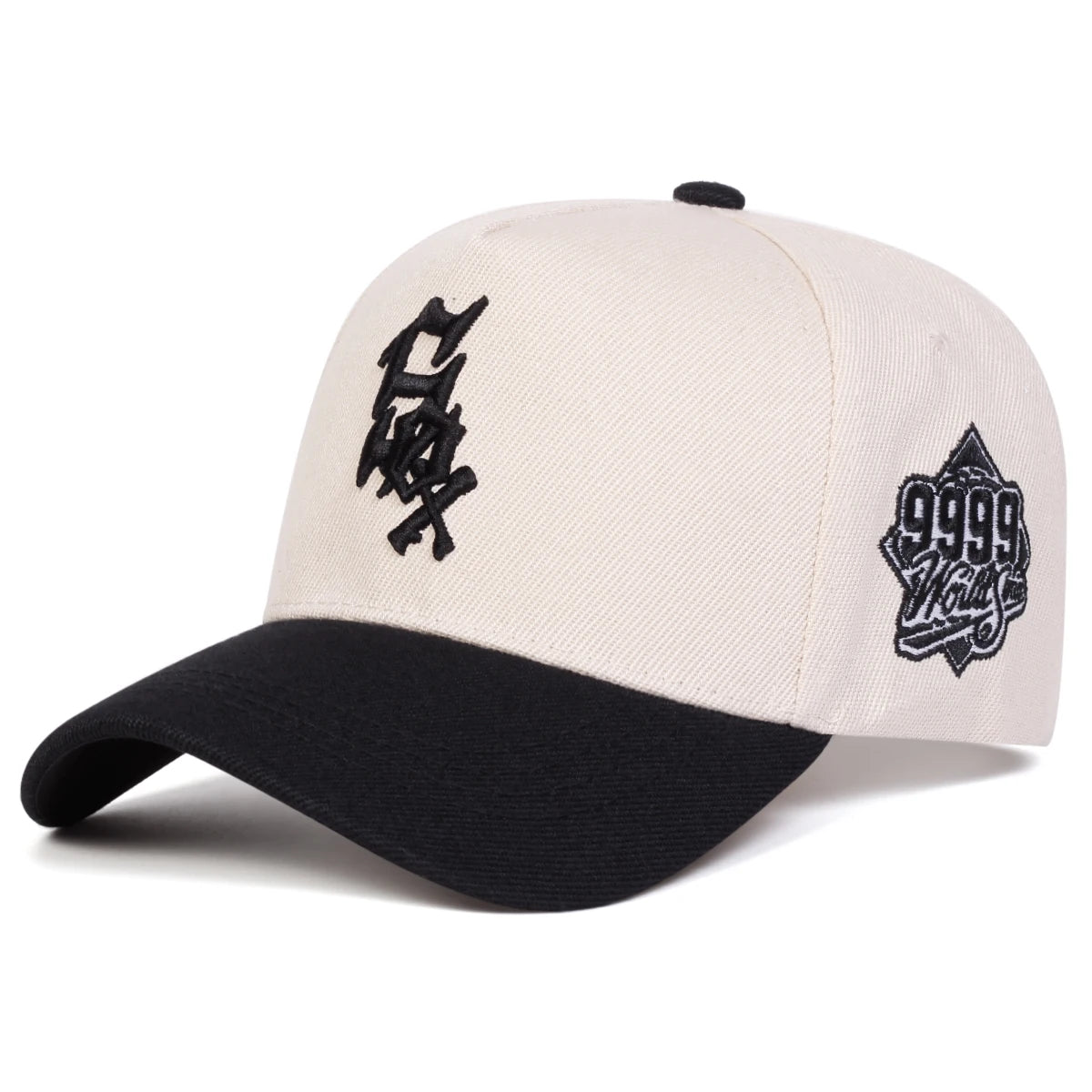 "SOX" 9999 Embroidered Baseball Cap - Adjustable Unisex Streetwear Hat | Curved Brim Snapback