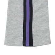 Urban Flare Joggers - Slim-Fit Stacked Pants, Y2K Streetwear Sweatpants with Striped Legs