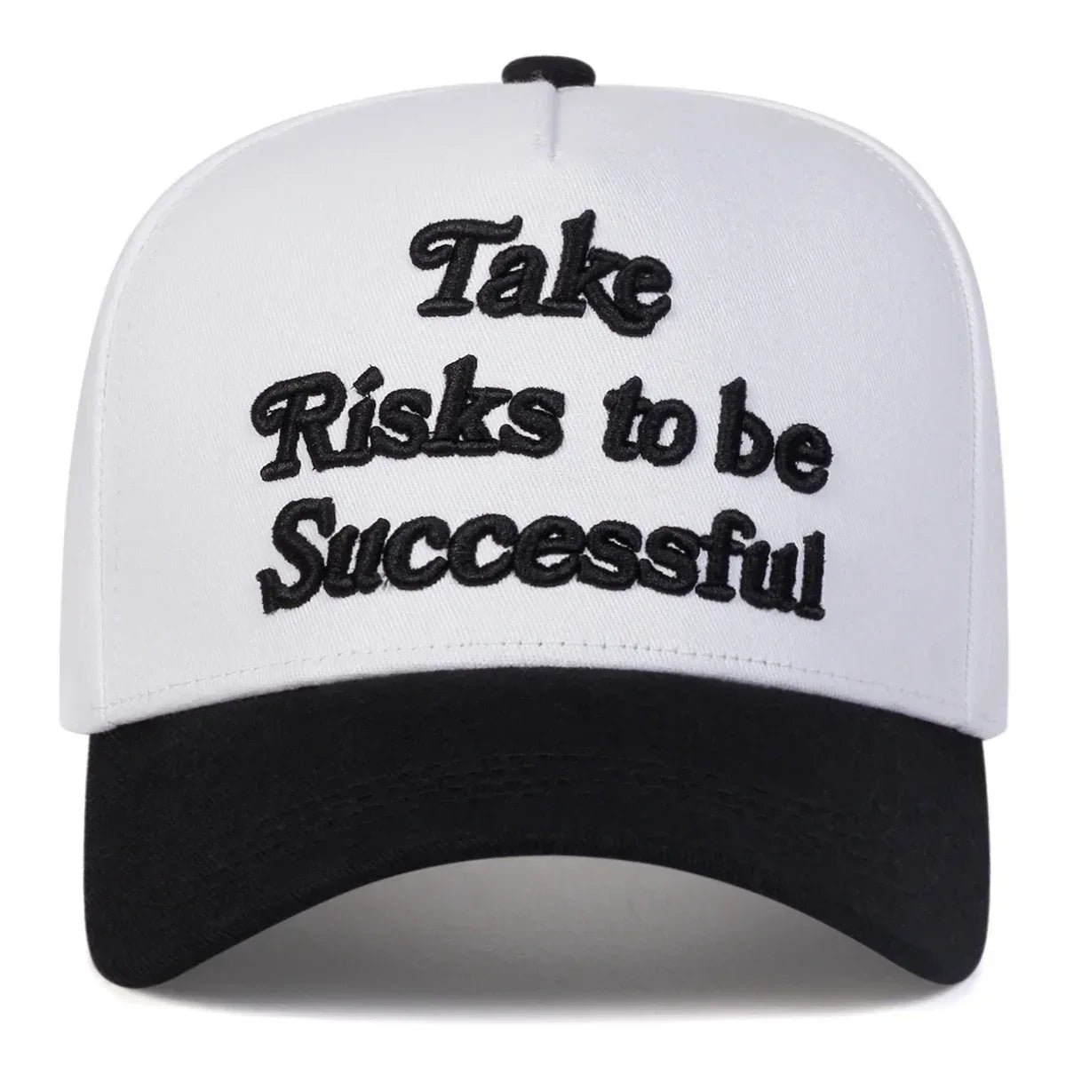 Take Risks to Be Successful Cap - Motivational Embroidered Trucker Hat | Adjustable Unisex Streetwear - Legendary Branding