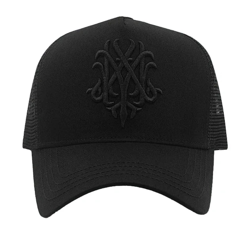 Mesh Trucker Hat - Oversized Snapback Baseball Cap, Unisex Summer Sun Cap for Men & Women - Legendary Branding