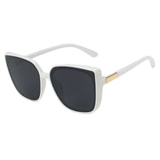 Fashion Classic Vintage Sunglasses – Large Frame UV400 Shades – Retro Summer Eyewear