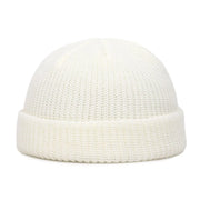 Unisex Knit Beanie - Casual Hip Hop Skull Cap | Warm Winter Wool-Style Acrylic Hat Streetwear