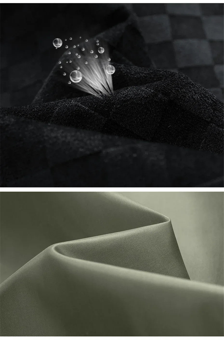 Men’s Black Suede Checkered Jacket – Vintage Streetwear Outerwear, Turn-Down Collar, Button-Up Soft Plaid Jacket - Legendary Branding