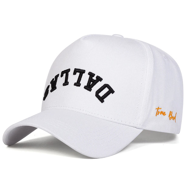 DALLAS Embroidered Baseball Cap - Adjustable Unisex Streetwear Hat | Casual Snapback for Men & Women