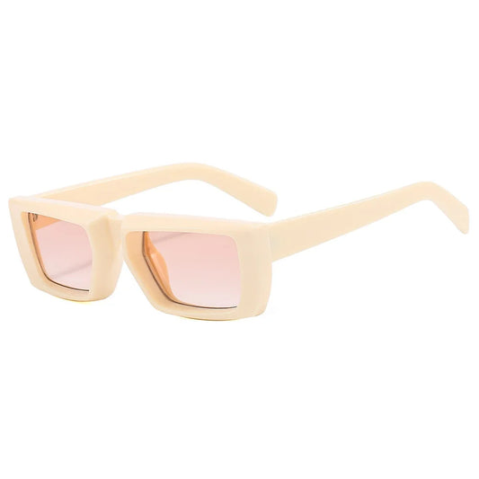 Y2K Sunglasses - Trendy Rectangle Sunglasses, Designer UV400 Shades for Men and Women