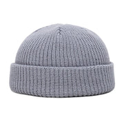 Unisex Knit Beanie - Casual Hip Hop Skull Cap | Warm Winter Wool-Style Acrylic Hat Streetwear