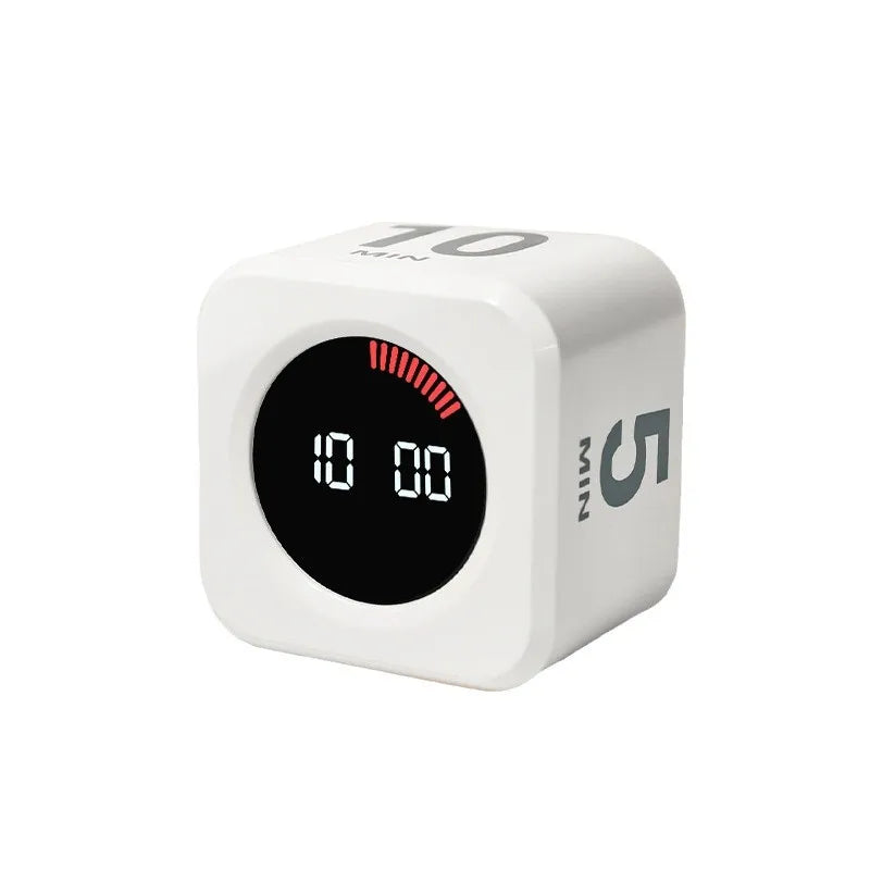 Visual Timer Learning Gravity Cube – Flip Countdown Timer, Fitness & Study Tool, Mini Desk Timer