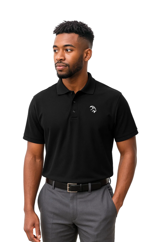 The GOAT Premium Polo - Classic Fit Polo Shirt, Premium Cotton Polo for Men