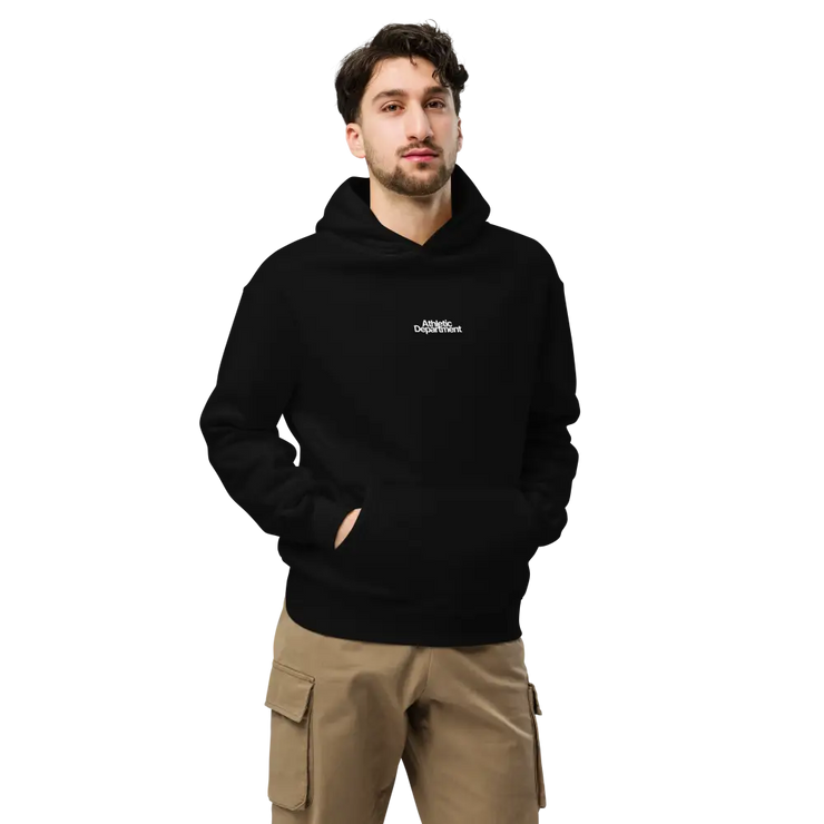 ’A.D’ Simple Hoodie