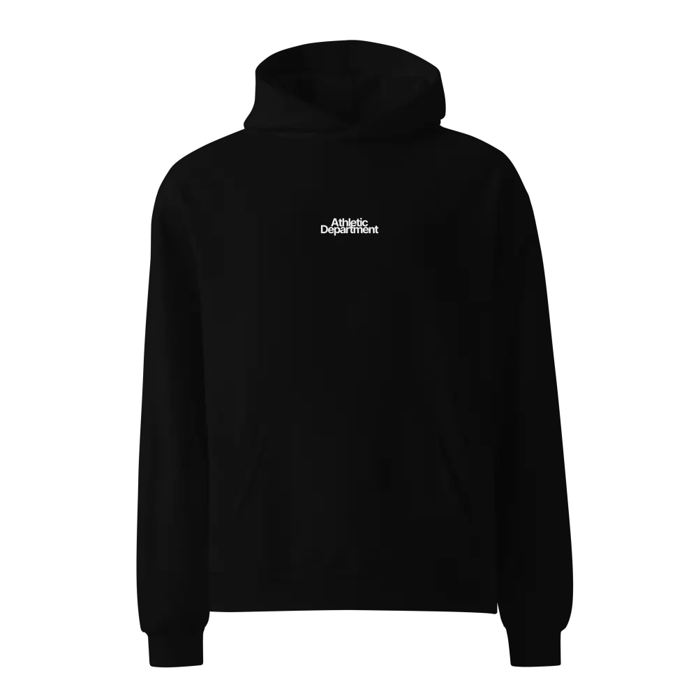 ’A.D’ Simple Hoodie - S