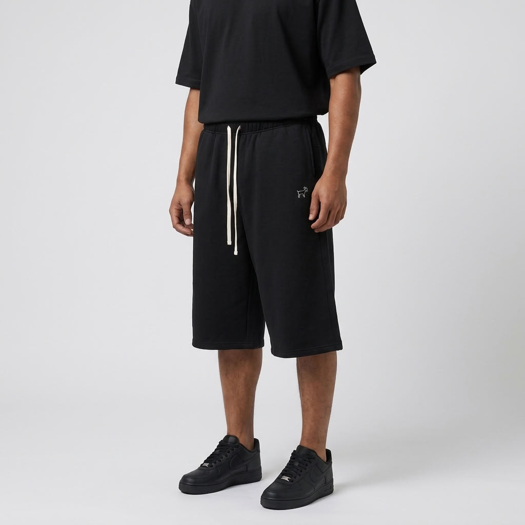Marque Légendaire Three Quarter Sweatpants | 350GSM Unisex — Apparel & Accessories > Clothing > Shorts Detail View 3 | Legendary Branding