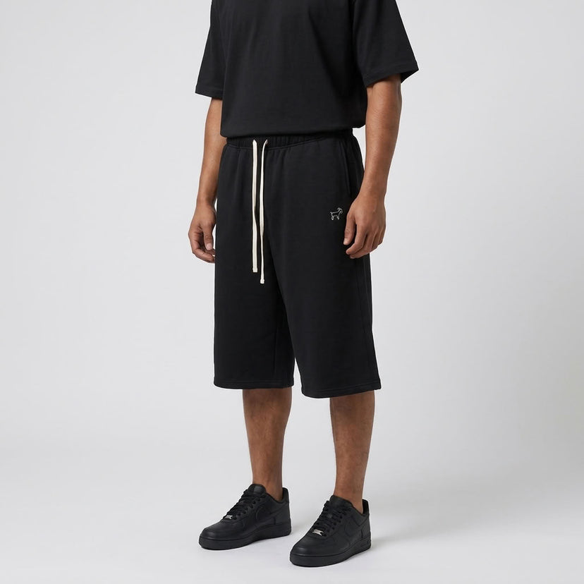 Marque Légendaire Three Quarter Sweatpants | 350GSM Unisex — Apparel & Accessories > Clothing > Shorts Detail View 3 | Legendary Branding