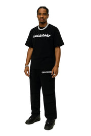 Legendary Wide-Leg Sweatpants - Streetwear Cargo Joggers, Premium Relaxed Fit Men’s Pants