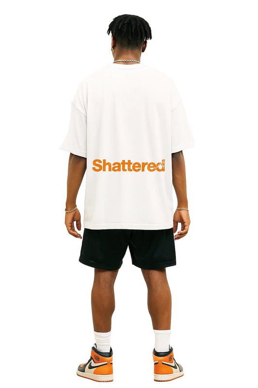 Shattered Backboard Oversized T-shirt – Jordan Tribute Tee, Vintage Streetwear Heavy Cotton 190 GSM