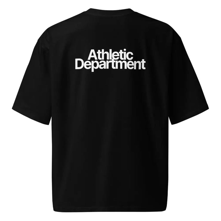 ’Athletic Department’ Oversized Tee - S