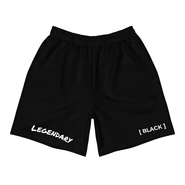 Athletic Shorts (Black) Legendary Branding