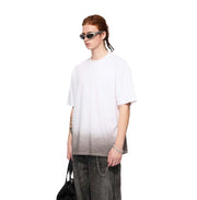 Bottom Sunfade Gradient Washed Vintage GOAT T-Shirt, Faded Streetwear Tee, Unisex Heavyweight T-Shirt, 250GSM Cotton Tee, Gradient Washed Shirt