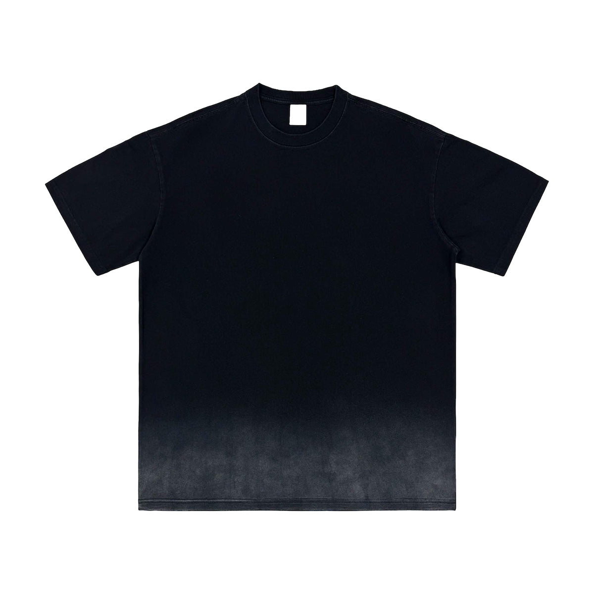 Bottom Sunfade Gradient Washed Vintage GOAT T-Shirt, Faded Streetwear Tee, Unisex Heavyweight T-Shirt, 250GSM Cotton Tee, Gradient Washed Shirt