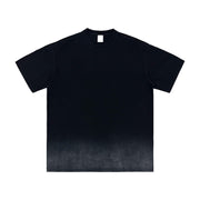 Bottom Sunfade Gradient Washed Vintage GOAT T-Shirt, Faded Streetwear Tee, Unisex Heavyweight T-Shirt, 250GSM Cotton Tee, Gradient Washed Shirt