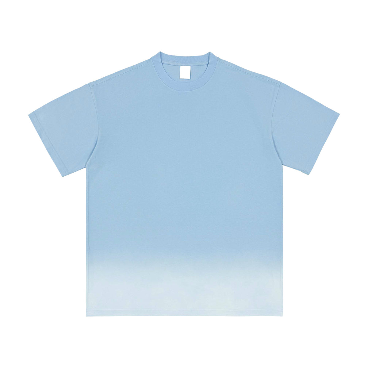Bottom Sunfade Gradient Washed Vintage GOAT T-Shirt, Faded Streetwear Tee, Unisex Heavyweight T-Shirt, 250GSM Cotton Tee, Gradient Washed Shirt