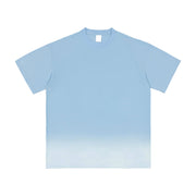 Bottom Sunfade Gradient Washed Vintage GOAT T-Shirt, Faded Streetwear Tee, Unisex Heavyweight T-Shirt, 250GSM Cotton Tee, Gradient Washed Shirt