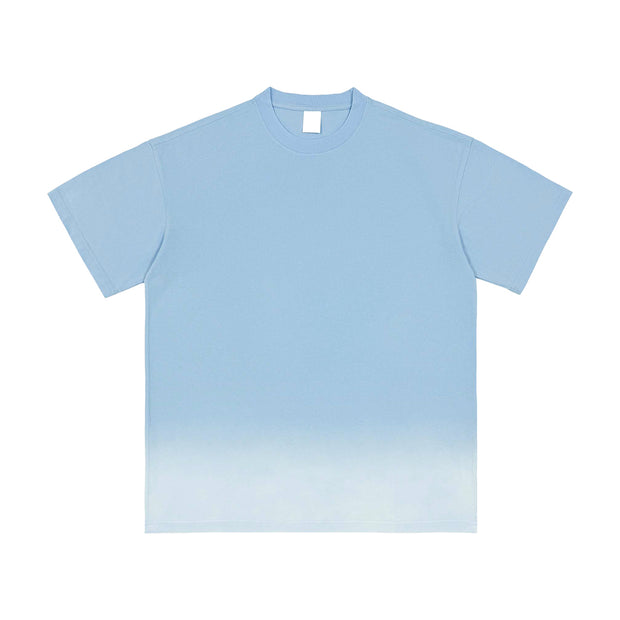 Bottom Sunfade Gradient Washed Vintage GOAT T-Shirt, Faded Streetwear Tee, Unisex Heavyweight T-Shirt, 250GSM Cotton Tee, Gradient Washed Shirt