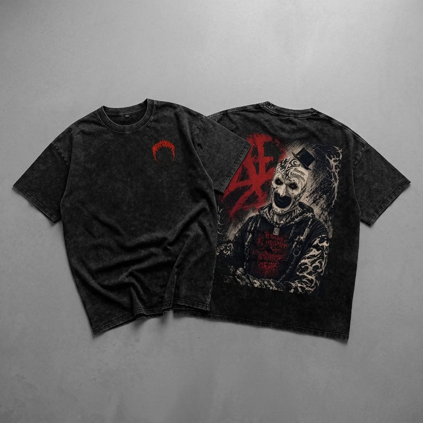 Marque Légendaire Art the Clown Tribute Oversized T-Shirt | 250GSM