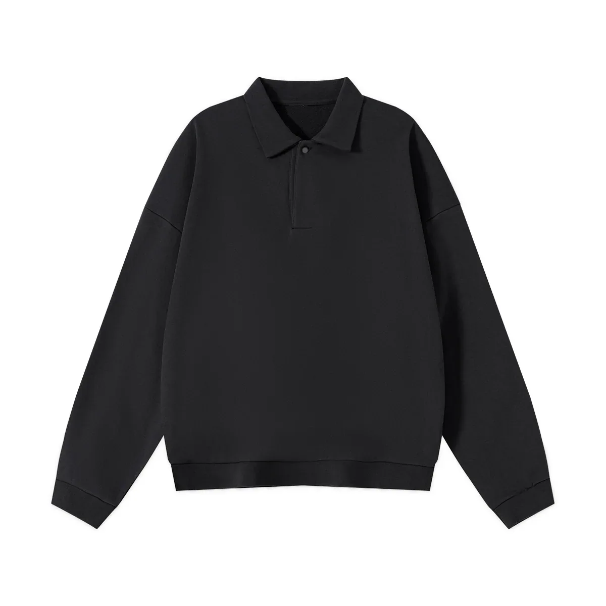 Legendary Button Polo Sweatshirt - Legendary Branding