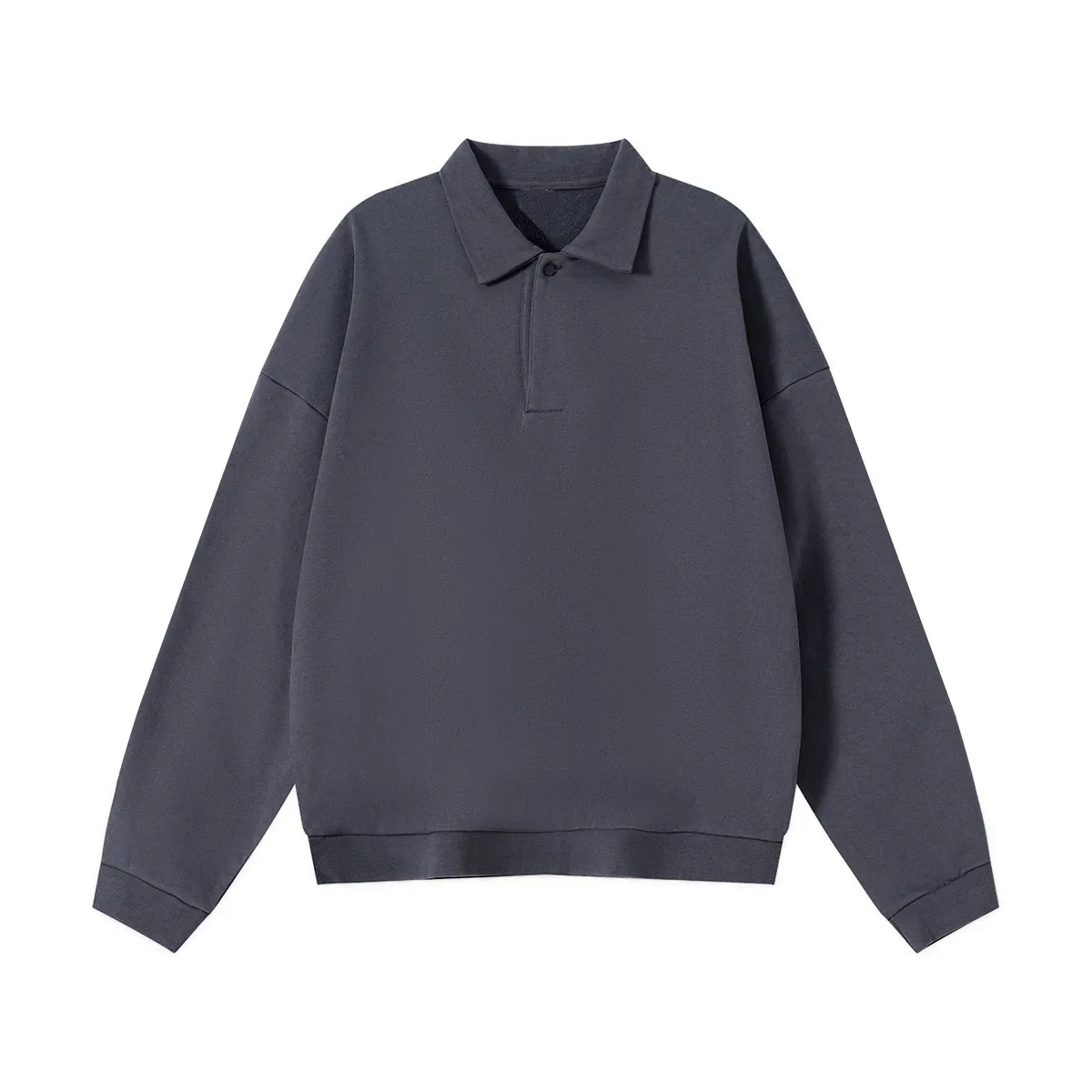 Legendary Button Polo Sweatshirt - Legendary Branding