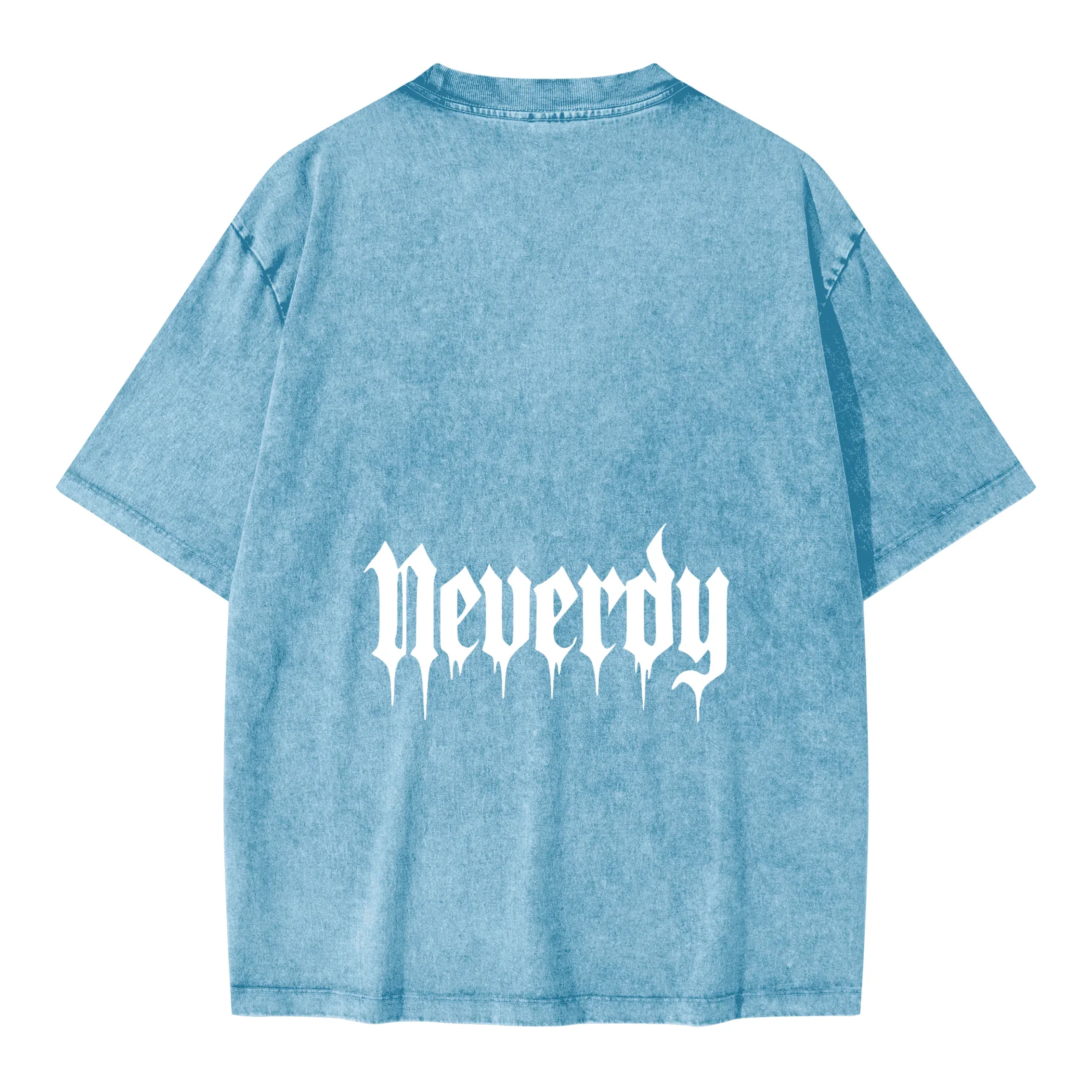 Neverdy (Never Die) Ribs Oversized T-Shirt - Legendary Branding