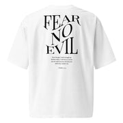 ’Fear No Evil’ Oversized Tee - S