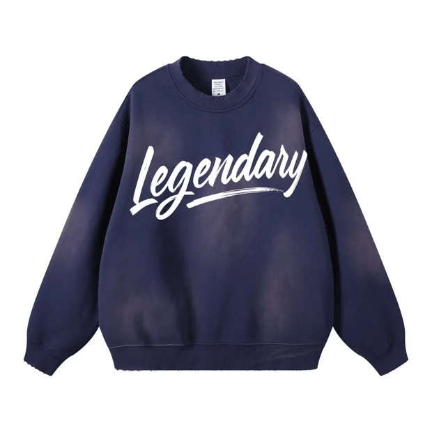 Legendary Distressed Sweatshirt - Royal Blue / S