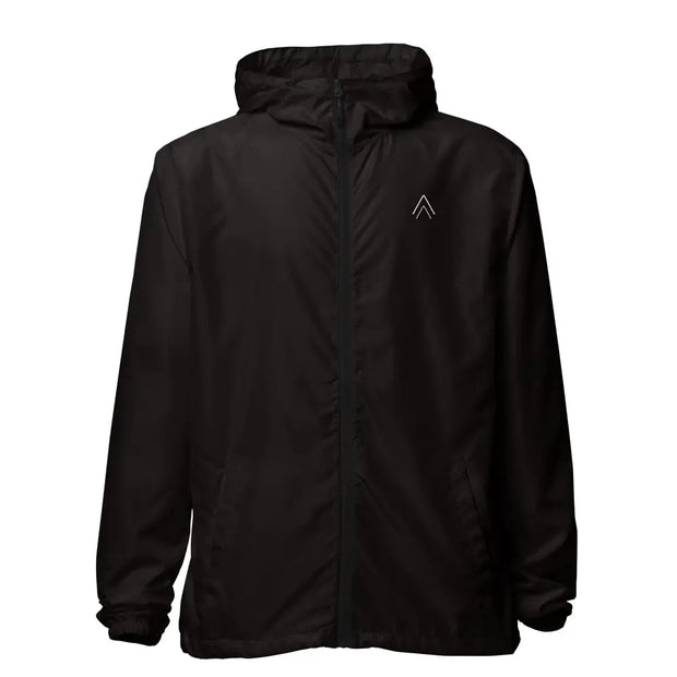 Legendary Unisex Lightweight Zip-Up Windbreaker - Black / XS