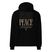 ’Peace’ Oversized Hoodie - S