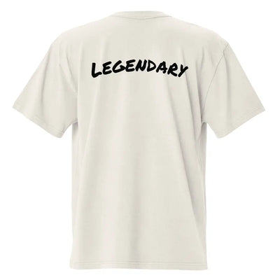 Simply Legendary Oversized Faded Tee Legendary Branding