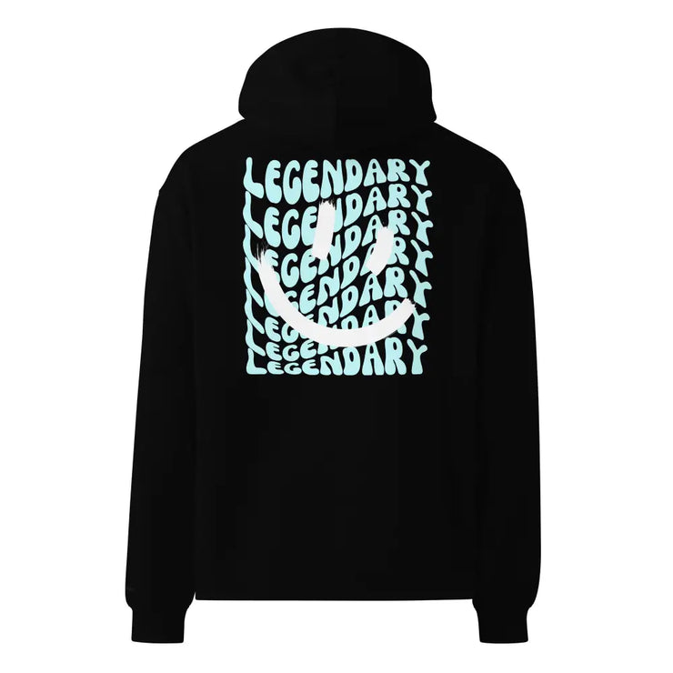 ’Smiley’ Oversized Hoodie - S