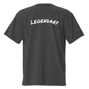 "The Legendary" Simply Oversized Faded Tee (Black) Legendary Branding