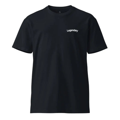 "The Legendary" Simple Premium Tee Legendary Branding